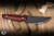 RMJ Tactical UNMEI Kwaiken Fixed Blade Knife Black Widow G10 4" MagnaCut Graphite Black
