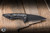 Koenig Knives Mini Goblin Frame Lock Flipper Knife Olive Techno Carbon Titanium 3" M390 Wharncliffe Matte DLC MG9999999-OL