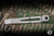 Chris Reeves MIM Pocket Clip & Screw Glass Blasted Titanium, Fits Sebenza-Umnumzaan