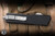 Microtech Executive Scarab II Gen III OTF Automatic Knife Black Aluminum 4" M390 Tanto Stonewash 1177-10