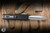 Microtech UTX-85 Gen IV OTF Automatic Knife Black Aluminum 3.1" M390 Dagger Satin 12324-4