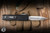 Microtech UTX-85 Gen IV OTF Automatic Knife Black Aluminum 3.1" M390 Serrated Dagger Satin 12324-6