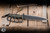 Preowned-RMJ Tactical Trench Raider Fixed Blade Knife Dirty Olive G10 7" CPM-3V Dagger Graphite Black