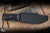 Preowned-RMJ Tactical Jungle Combat Fixed Blade Knife Black  G10 7" Nitro-V Drop Point Graphite Black Cerakote