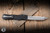 Preowned-Microtech Marfione Select Halo IV OTF Knife Black Aluminum 3.8" M390 Tanto Stonewash 1151-10MS1