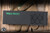 Preowned-ProTech Cambria Custom 011 Flipper Knife  2 Tone Blasted/Tumbled Steel, MOP Inlay 3.5" MagnaCut Drop Point Stonewash