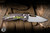 Three Rivers Manufacturing TRM BULLDOG Folding Knife Watermelon Sugar CamoCarbon 3.2" MagnaCut Drop Point Stonewash