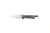 Left Handed-Chris Reeve Knives Large Sebenza 31 Folding Knife Sand Blasted Titanium, Black Canvas Micarta Inlay 3.6" MagnaCut Insingo Stonewash L31-1221
