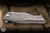 Herman Customs Knives Bee #0228 Folder Knife Titanium 3.35" MagnaCut Clip Point Stonewash