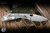 Preowned-Strider SNG CC Folding Knife Titanium 3.5" S30V Drop Point Stonewash