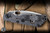 Preowned-Strider SNG CC Folding Knife Camo G10, Flamed Titanium 3.5" 20CV Drop Point Stonewash
