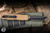 Microtech UTX-85 Gen IV OTF Automatic Knife Topographic Tan Aluminum 3.1" M390 Tanto Black 12334-1TPTA