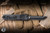 Microtech UTX-85 Gen IV OTF Automatic Knife Topographic Black Aluminum 3.1" M390 Tanto Full Serrated 12334-3TP