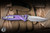 Microtech Marfione Select Socom RAM-LOK Manual Folding Knife Purple Haze Titanium, Purple Accents 4" M390 Spearpoint Stonewash 160RLS-10SMS6