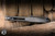 Shirogorov Knives Neon Lite Folding Knife Black Micarta 3.34" Elmax Drop Point Stonewash
