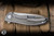 Shirogorov Knives Neon Lite Folding Knife Green Micarta 3.34" Elmax Drop Point Stonewash