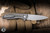 Shirogorov Knives Neon Lite Folding Knife Green Micarta 3.34" Elmax Drop Point Stonewash