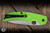 Spyderco Native Chief Lightweight Folding Knife Green FRN 4" LC200N Drop Point Serrated Satin C244SGR