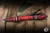 Heretic Knives "Thoth" Tactical Modular Bolt Action Pen Titanium/Toxic Red Cel Shade Aluminum