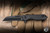  Heretic Knives Jinn Button Lock Flipper Carbon Fiber 3" MagnaCut Wharncliffe Black DLC H213-6A-CF