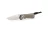 Left Hand-Chris Reeve Knives Small Inkosi Folding Knife Glass Blasted Titanium, Natural Canvas Micarta Inlay 2.75" MagnaCut Tanto Stonewash SIN-1135