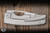 Preowned-Oz Machine Company Roosevelt XL Folding Knife Angled Milled Titanium 3.75" XHP Drop Point Stonewash
