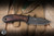 Preowned-Primitive Woodsman Custom EDC Fixed Blade Knife Wood 3.25" 80crV2 Drop Point Black Oxide