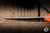 Microtech Akris Fixed Blade Knife Ember G10 3.7" M390 Drop Point Stonewash 95-10EM-1