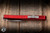 Microtech Hera II Mini Automatic OTF Knife Red Aluminum 3" M390 Tanto Stonewash 1704M-10RD