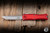 Microtech Hera II Mini Automatic OTF Knife Red Aluminum 3" M390 Tanto Stonewash 1704M-10RD