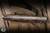 J. Oeser Tachi JM Flipper Knife Feather Koa 4.25" Damasteel Feather Tanto
