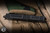 Preowned-Microtech Scarab II Gen III Executive Shadow OTF Automatic Knife Aluminum 4" M390 Tanto Black 1177-1DLCTSH
