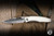 Preowned-Chris Reeve Knives Mnandi Folding Knife Titanium, Elforyn Inlay 2.75" S45VN Drop Point MNA-1124