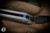 Preowend-Chris Reeve Knives Large Sebenza 31 Folding Knife Glass Blasted Titanium, Black Carbon Fiber Inlay 3.6" MagnaCut Drop Point Stonewash L31-1600