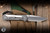 Preowend-Chris Reeve Knives Large Sebenza 31 Folding Knife Titanium, Elforyn Inlay 3.6" MagnaCut Drop Point Stonewash L31-1602