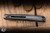 Shirogorov Knives Ursus F95 Folding Knife Black Micarta 3.74" Elmax