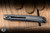 Shirogorov Knives Ursus F95 Folding Knife Blue Micarta 3.74" Elmax Drop Point Satin