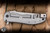 Preowned-Kershaw Knives Volt Folding Knife CNC-Machined Titanium, G10 Inlays 3.9" M390/D2 Drop Point