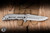 Preowned-Kershaw Knives Volt Folding Knife CNC-Machined Titanium, G10 Inlays 3.9" M390/D2 Drop Point