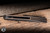 Hypercut Knives Custom "Bikkhu" Folding Knife Titanium, Shipwreck Camo Carbon Inlays 3.25" S45VN Clip Point Dark Stonewash