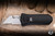 Hypercut Knives Oracle Gravity Razor Knife Black Crosshatch Milled Aluminum 2.2" Trapezoid Razor