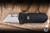 Hypercut Knives Oracle Gravity Razor Knife Black Raindrop Milled Aluminum 2.2" Trapezoid Razor