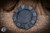 Hitex/Atsukoubo COTMC Gear Poker Chip Titanium "Skulls in a Field of Sakura Flowers"