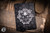 Hitex/Atsukoubo COTMC Gear Poker Chip Titanium "Skulls in a Field of Sakura Flowers"