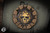 Hitex/Atsukoubo COTMC Gear Poker Chip Titanium "Skulls in a Field of Sakura Flowers"
