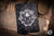 Hitex/Atsukoubo COTMC Gear Poker Chip Titanium "Skulls in a Field of Sakura Flowers"