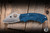Sprint Run-Spyderco Meerkat Cobalt Blue FRN 2" SPY27 Leaf C64PCBL