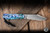 *Drop Date 6/16 @ 2PM EST"Jack Wolf Knives Gateway FIXEDC Fixed Blade Knife Abalone 2.99" 14C28N Clip Point Satin