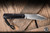 *Drop Date 6/16 @ 2PM EST"Jack Wolf Knives Gateway FIXEDC Fixed Blade Knife Ebony 2.99" 14C28N Clip Point Satin