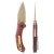 Toor Knives XT1 Delta Folding Knife Crimson G10 3.25" S35VN Drop Point Bronze